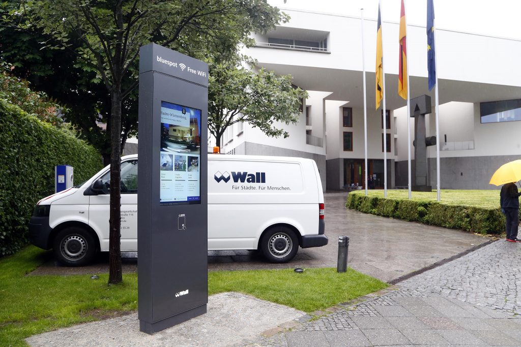 WALL Säule vor der Landesvetretung Baden-Württemberg, Copyright: Sven Darmer, 17.06.2016